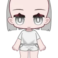 Hair Back  Middle Short_000